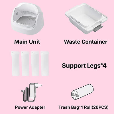 WhiskerPal® Automatic Self-Cleaning Litter Box